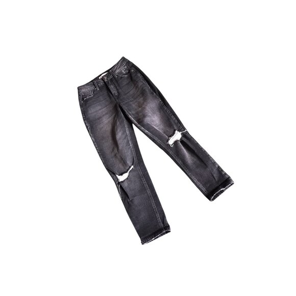 KanCan Black Distressed Skinny Jean - Picture 5 of 7